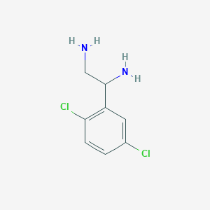 1-(2,5-Dichlorophenyl)ethane-1,2-diamine