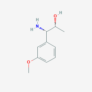 (1S,2R)-1-Amino-1-(3-methoxyphenyl)propan-2-OL