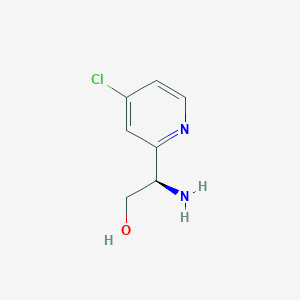 (2r)-2-Amino-2-(4-chloro(2-pyridyl))ethan-1-ol