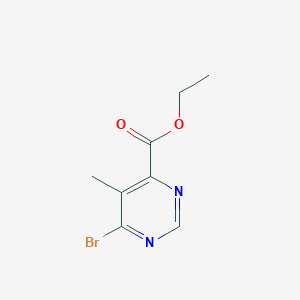 Ethyl 6-bromo-5-methylpyrimidine-4-carboxylate