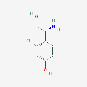 (R)-4-(1-Amino-2-hydroxyethyl)-3-chlorophenol hcl