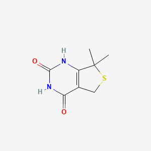 7,7-Dimethyl-5,7-dihydrothieno[3,4-D]pyrimidine-2,4(1H,3H)-dione