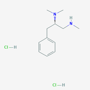 (S)-N1,N2,N2-Trimethyl-3-phenylpropane-1,2-diamine 2hcl