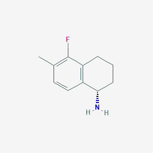 (S)-5-Fluoro-6-methyl-1,2,3,4-tetrahydronaphthalen-1-amine