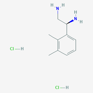 (1S)-1-(2,3-Dimethylphenyl)ethane-1,2-diamine 2hcl