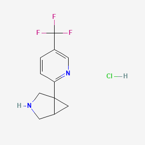 1-(5-(Trifluoromethyl)pyridin-2-YL)-3-azabicyclo[3.1.0]hexane hcl