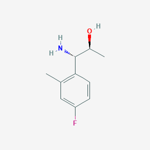 (1S,2S)-1-amino-1-(4-fluoro-2-methylphenyl)propan-2-ol