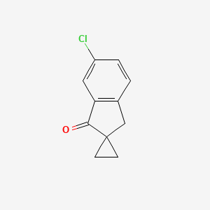 6'-Chlorospiro[cyclopropane-1,2'-inden]-1'(3'H)-one