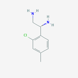 (1R)-1-(2-Chloro-4-methylphenyl)ethane-1,2-diamine