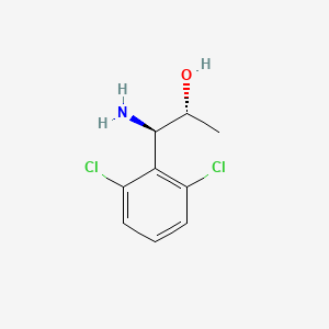 (1R,2R)-1-Amino-1-(2,6-dichlorophenyl)propan-2-OL