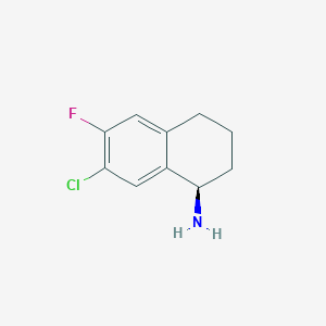 (R)-7-Chloro-6-fluoro-1,2,3,4-tetrahydronaphthalen-1-amine