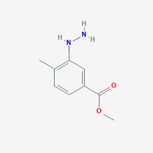 Methyl 3-hydrazinyl-4-methylbenzoate