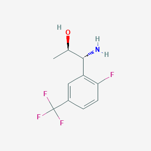 (1R,2R)-1-Amino-1-[2-fluoro-5-(trifluoromethyl)phenyl]propan-2-OL