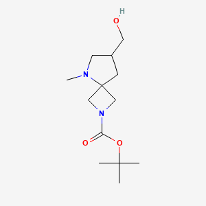 Tert-Butyl 7-(Hydroxymethyl)-5-Methyl-2,5-Diazaspiro[3.4]Octane-2-Carboxylate