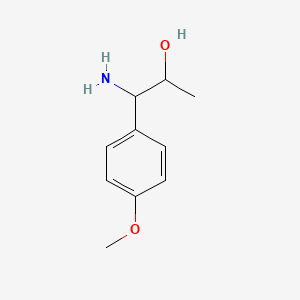 1-Amino-1-(4-methoxyphenyl)propan-2-OL