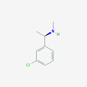 (R)-1-(3-Chlorophenyl)-N-methylethan-1-amine