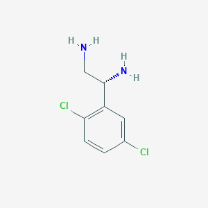 (1R)-1-(2,5-Dichlorophenyl)ethane-1,2-diamine