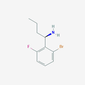 (R)-1-(2-Bromo-6-fluorophenyl)butan-1-amine