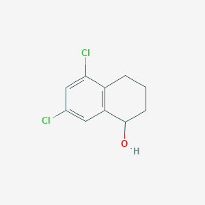 5,7-Dichloro-1,2,3,4-tetrahydronaphthalen-1-ol