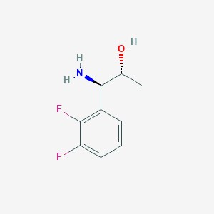 (1R,2R)-1-Amino-1-(2,3-difluorophenyl)propan-2-OL