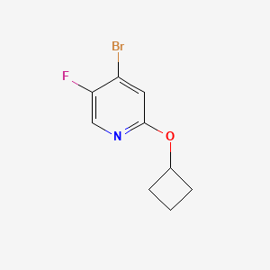 4-Bromo-2-cyclobutoxy-5-fluoropyridine