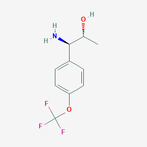 (1R,2R)-1-Amino-1-[4-(trifluoromethoxy)phenyl]propan-2-OL