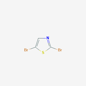 molecular formula C3HBr2NS B130459 2,5-二溴噻唑 CAS No. 4175-78-4
