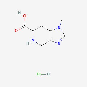 1-Methyl-4,5,6,7-Tetrahydro-1H-Imidazo[4,5-C]Pyridine-6-Carboxylic Acid Hydrochloride