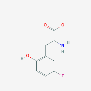 Methyl2-amino-3-(5-fluoro-2-hydroxyphenyl)propanoatehcl