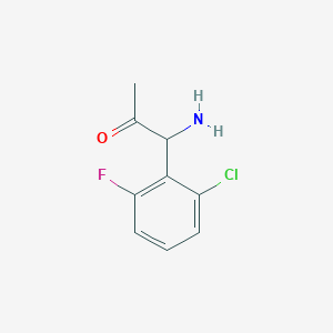 1-Amino-1-(2-chloro-6-fluorophenyl)propan-2-one