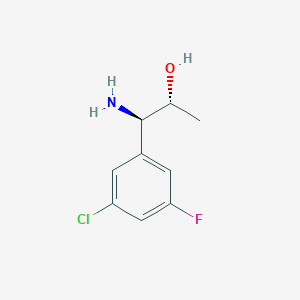 (1R,2R)-1-Amino-1-(5-chloro-3-fluorophenyl)propan-2-OL