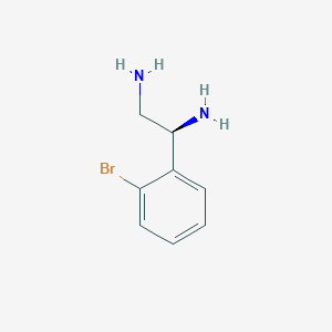 (1S)-1-(2-Bromophenyl)ethane-1,2-diamine