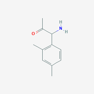 1-Amino-1-(2,4-dimethylphenyl)acetone