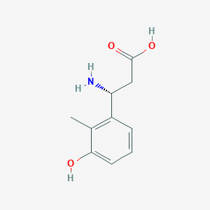 (3R)-3-Amino-3-(3-hydroxy-2-methylphenyl)propanoic acid