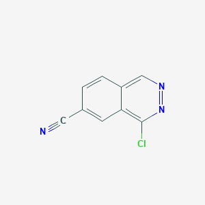 4-Chlorophthalazine-6-carbonitrile