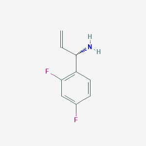 (1S)-1-(2,4-Difluorophenyl)prop-2-enylamine