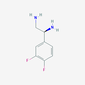 (1S)-1-(3,4-Difluorophenyl)ethane-1,2-diamine