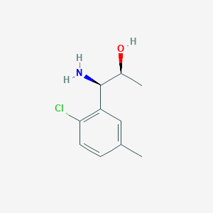 (1R,2S)-1-Amino-1-(2-chloro-5-methylphenyl)propan-2-OL