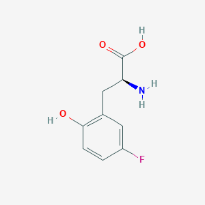 (S)-2-Amino-3-(5-fluoro-2-hydroxyphenyl)propanoicacidhcl