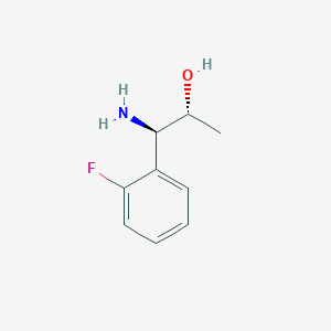 (1R,2R)-1-Amino-1-(2-fluorophenyl)propan-2-OL