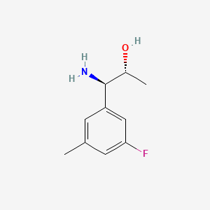 (1R,2R)-1-Amino-1-(3-fluoro-5-methylphenyl)propan-2-OL