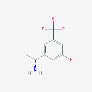 (R)-1-(3-Fluoro-5-(trifluoromethyl)phenyl)ethan-1-amine