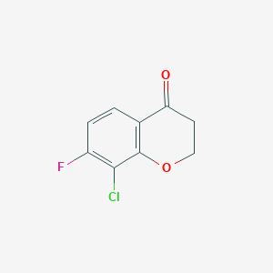 8-Chloro-7-fluorochroman-4-one