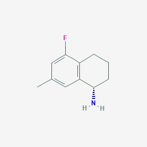 (S)-5-Fluoro-7-methyl-1,2,3,4-tetrahydronaphthalen-1-amine