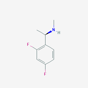 [(1R)-1-(2,4-Difluorophenyl)ethyl]methylamine