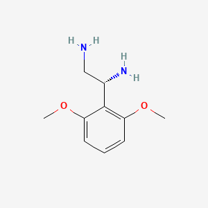 (1R)-1-(2,6-Dimethoxyphenyl)ethane-1,2-diamine