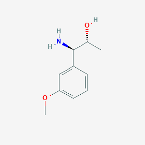 (1R,2R)-1-Amino-1-(3-methoxyphenyl)propan-2-OL