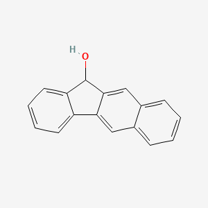 molecular formula C17H12O B13046789 11H-Benzo[b]fluoren-11-ol 