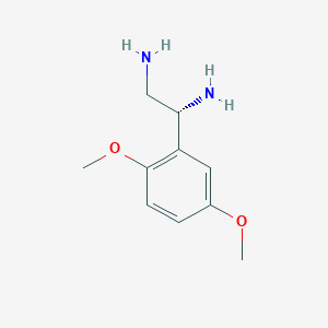 (1R)-1-(2,5-Dimethoxyphenyl)ethane-1,2-diamine