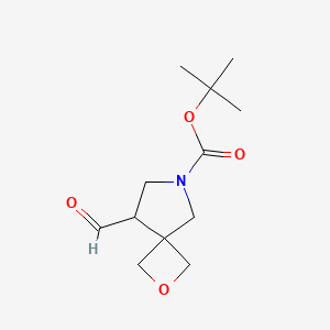 Tert-butyl 8-formyl-2-oxa-6-azaspiro[3.4]octane-6-carboxylate